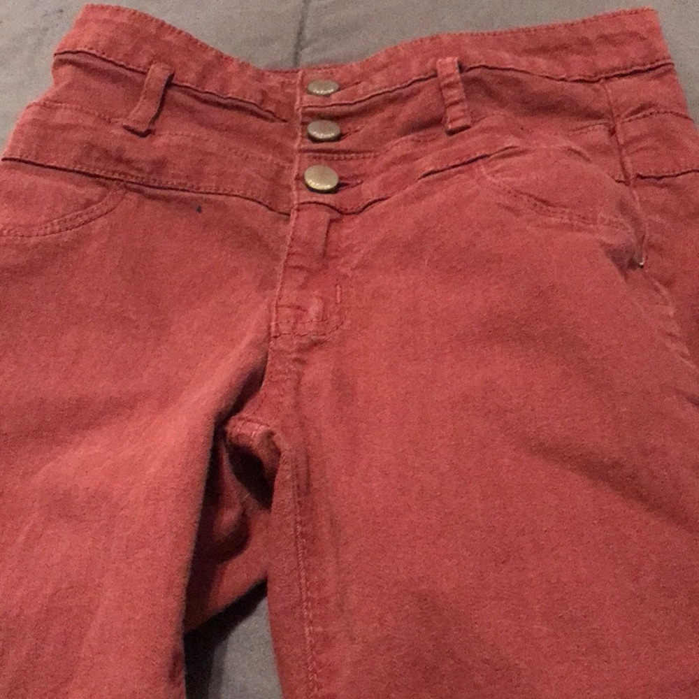 High wasted skinny jeans